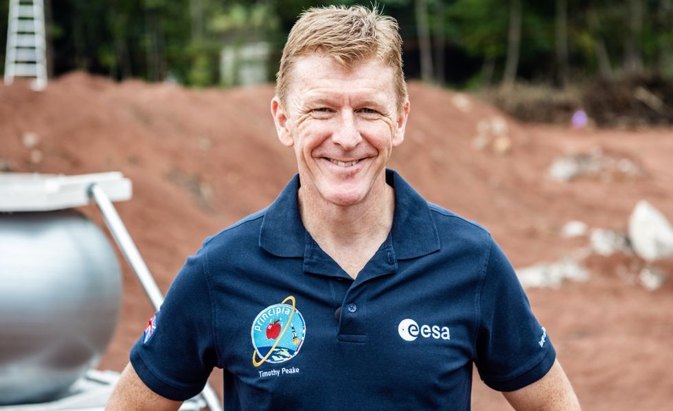 Astronauta Tim Peake 