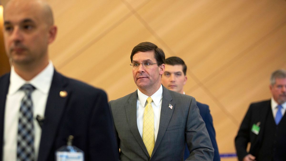 Szef Pentagonu Mark Esper 