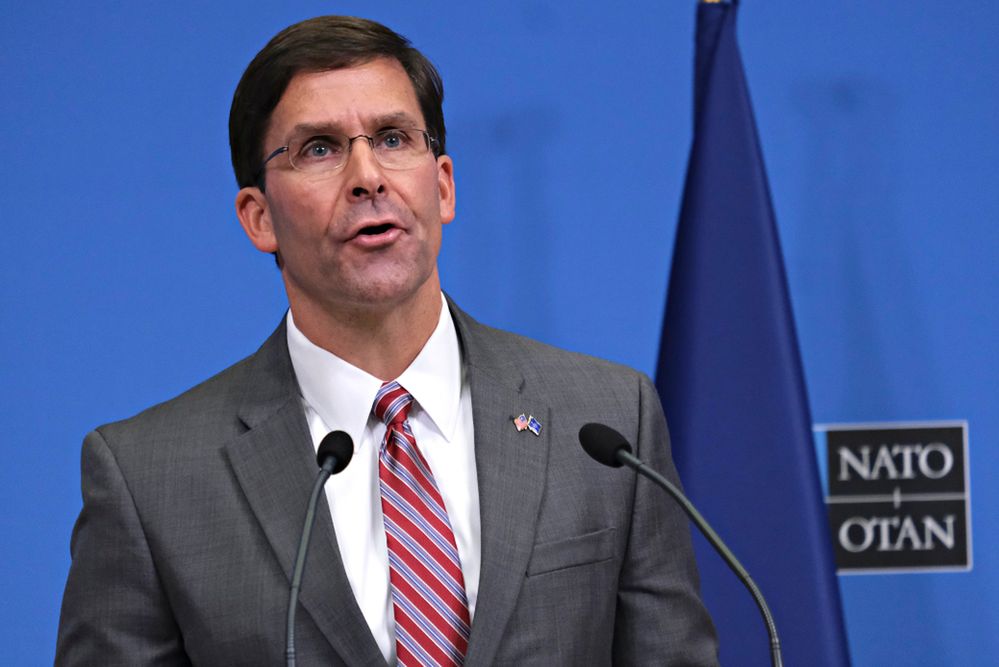 Mark Esper: Chiny są największym zagrożeniem dla Zachodu