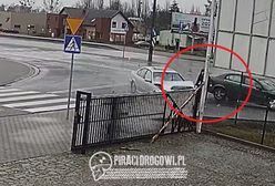 Śrem. Świadek wypadku "oszukał przeznaczenie". W ostatnim momencie minęły go pędzące auta