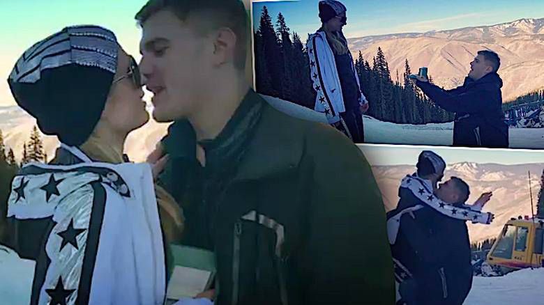 Paris Hilton zaręczyny Chris Zylka oświadczyny film pierścionek wideo