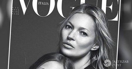 Córka Kate Moss na swojej pierwszej okładce "Vogue'a". Podobna do mamy?
