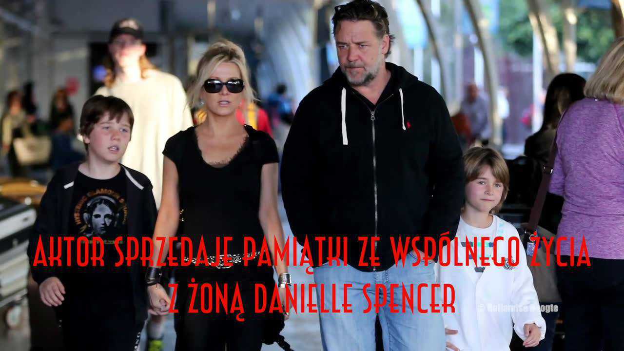 Russell Crowe z żoną
