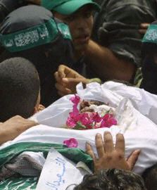 Tysiące Palestyńczyków na pogrzebie przywódcy