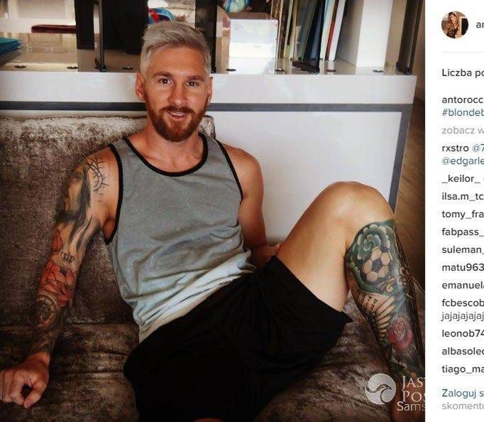 Leo Messi przefarbował włosy