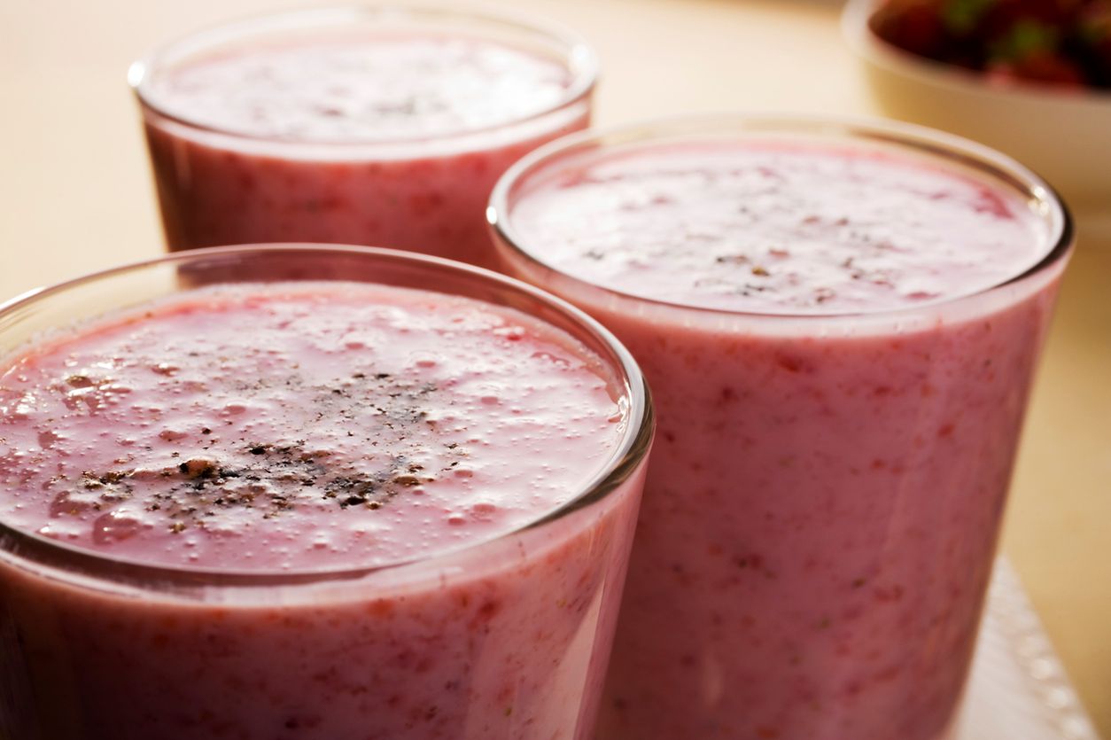 Rabarbarowe lassi. Pyszna przekąska na upalny dzień