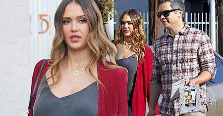 Piękna ciężarna Jessica Alba pokazała swoje śliczne córki! One niedługo zostaną gwiazdami!