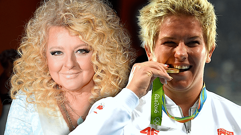 Anita Włodarczyk na kolacji u Magdy Gessler