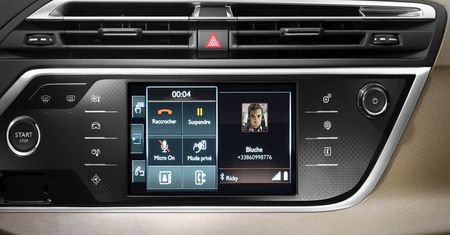 Tablet w nowym Citroënie C4 Picasso