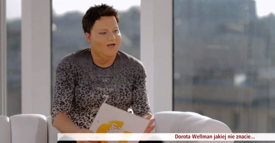 Maciej Stuhr jako Dorota Wellman