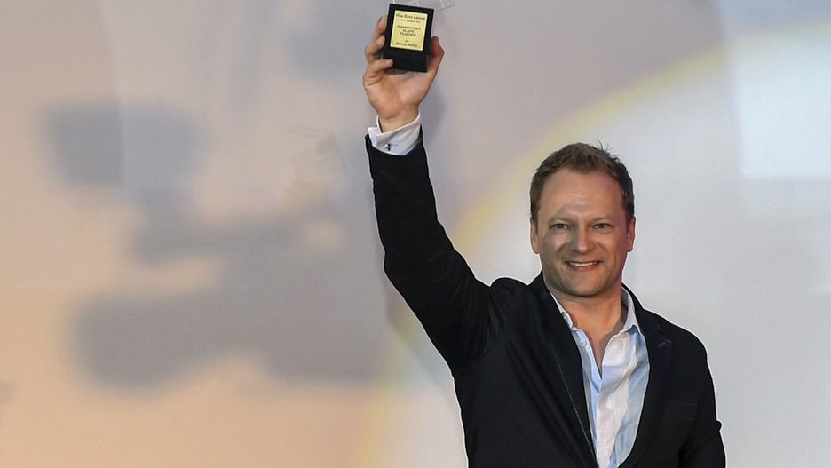 Maciej Stuhr z Diamentowym Klapsem Filmowym