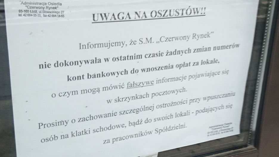 Oszustwa czyhają na każdym kroku