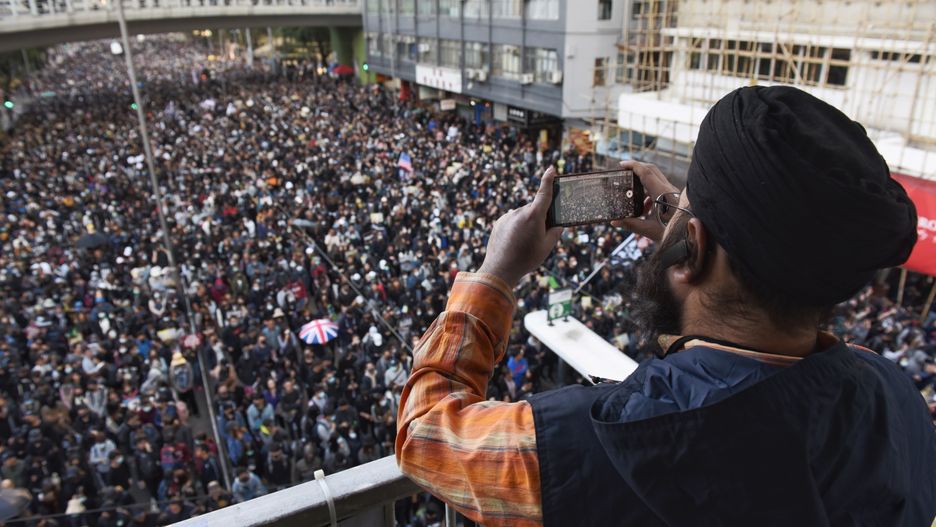 Hongkong. Największy protest od miesięcy. 800 tys. ludzi na ulicach, są aresztowani