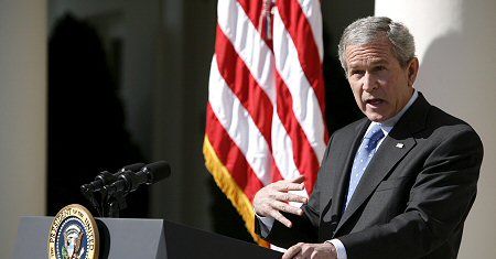 Bush przestrzega przed obcięciem funduszy na wojnę w Iraku