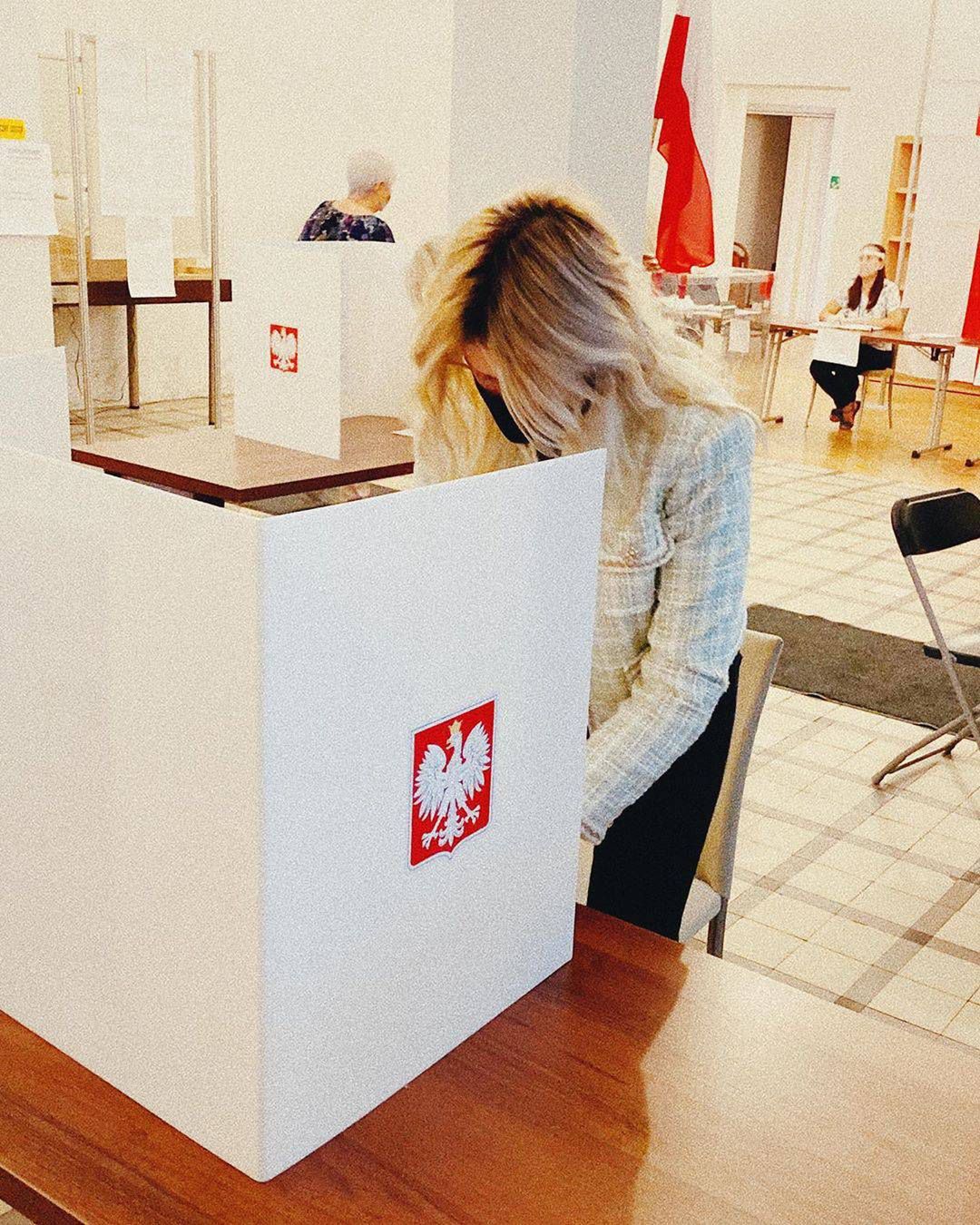 Ciocia liestyle - gwiazdy głosują w II turze wyborów prezydenckich 2020