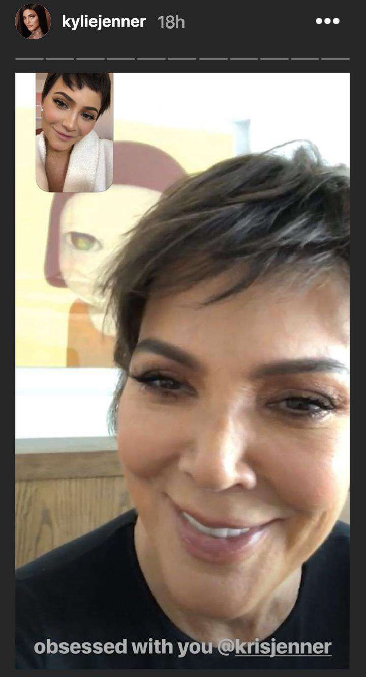 Kylie Jenner ma fryzurę jak jej matka Kris