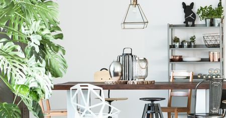 Styl industrialny – jadalnia dla minimalistów