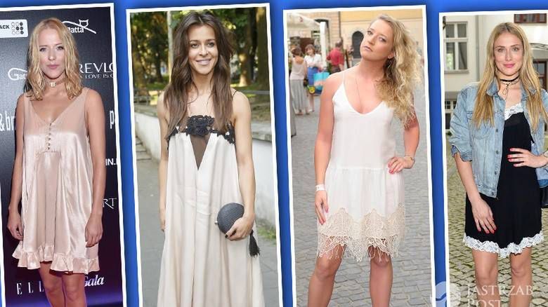 sukienki w bieliźnianym stylu