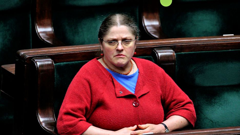 Krystyna Pawłowicz w Sejmie. 