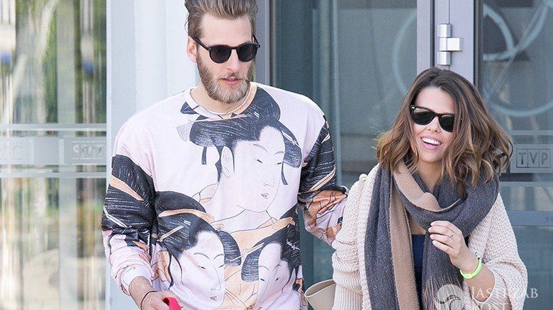 Monika Mazur i Tomasz Chrapusta paparazzi