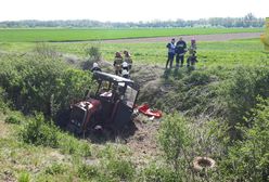 Pociąg uderzył w traktor. Jedna osoba nie żyje
