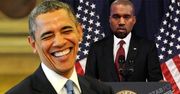 Obama śmieje się z kandydatury Kanye'a Westa na prezydenta: "Myślisz, że z tak zabawnym imieniem możesz zostać prezydentem?"