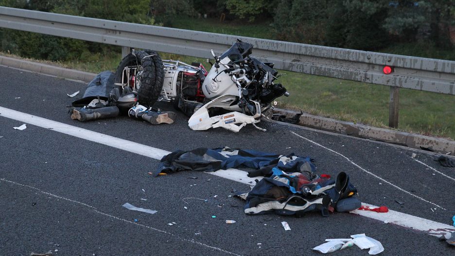 Olkusz. Po zderzeniu z samochodem ciężarowym motocyklista zginął na miejscu (zdj. archiwum)