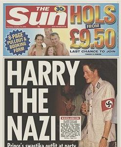 Książę przeprasza, że przebrał się za nazistę