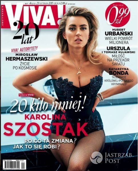 Karolina Szostak na okładce VIVY!