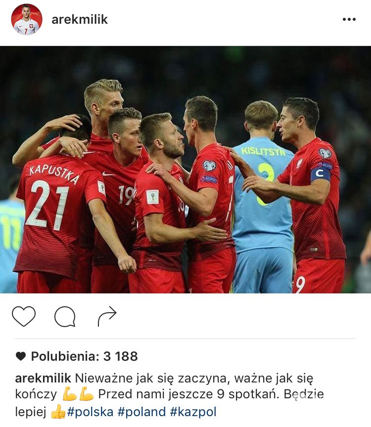 Arkadiusz Milik o meczu Polska-Kazachstan