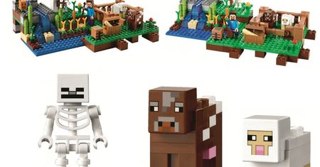 A tak prezentują się w pełnej okazałości nowe zestawy klocków Lego Minecraft