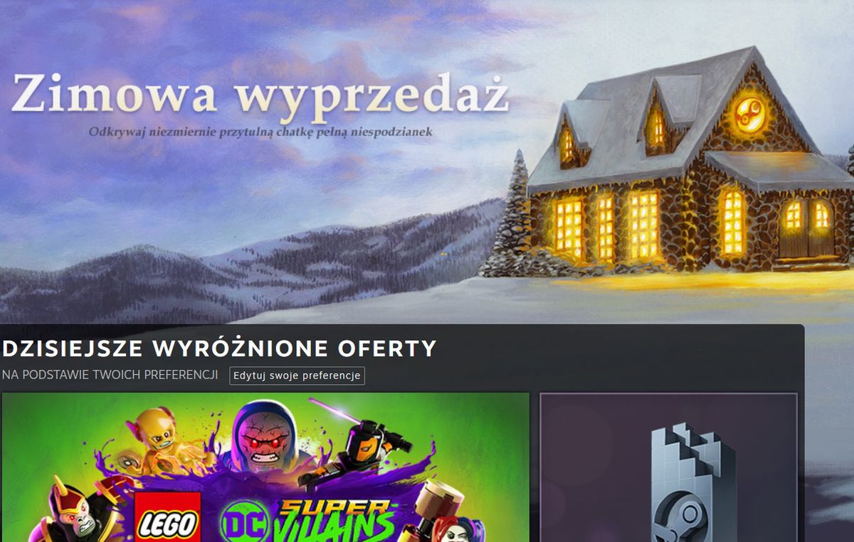 Steam: zimowa wyprzedaż ruszyła. Setki gier w promocji