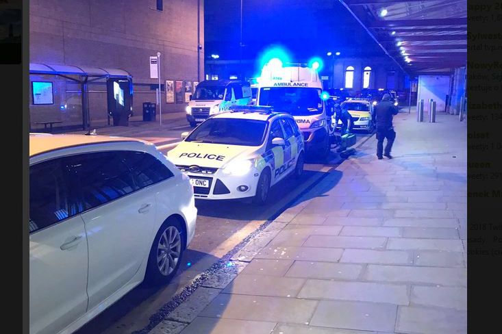 Atak nożownika na dworcu w Manchesterze. Są ranni