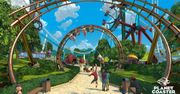 Theme Park? Rollercoaster Tycoon? Blisko. Oto Planet Coaster