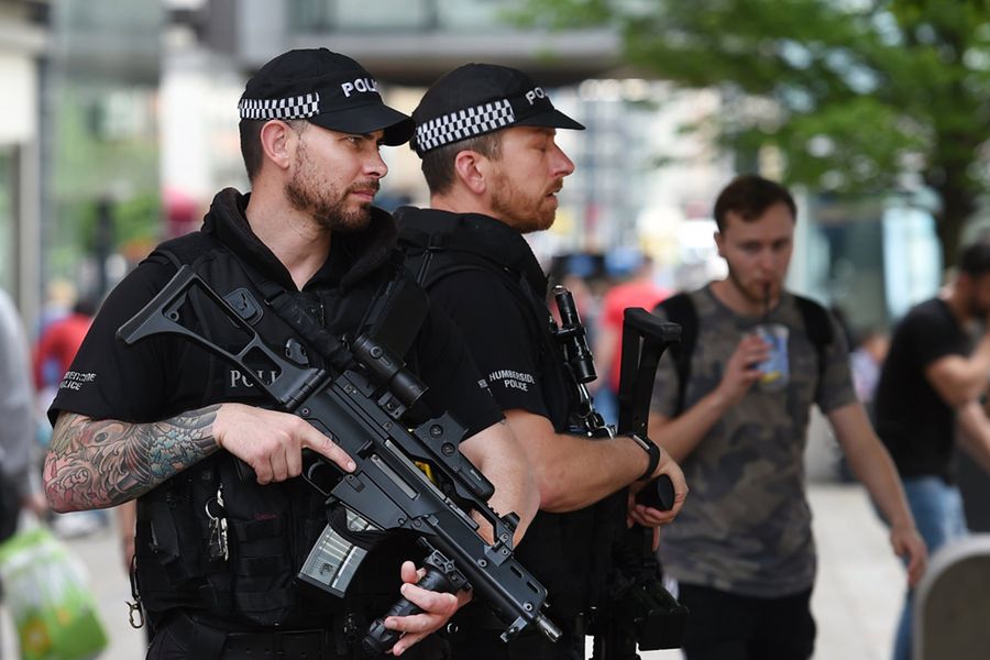 Wzmożone patrole na ulicach Manchesteru