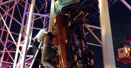 Wykolejony rollercoaster na Florydzie. Ludzie latali jak lalki