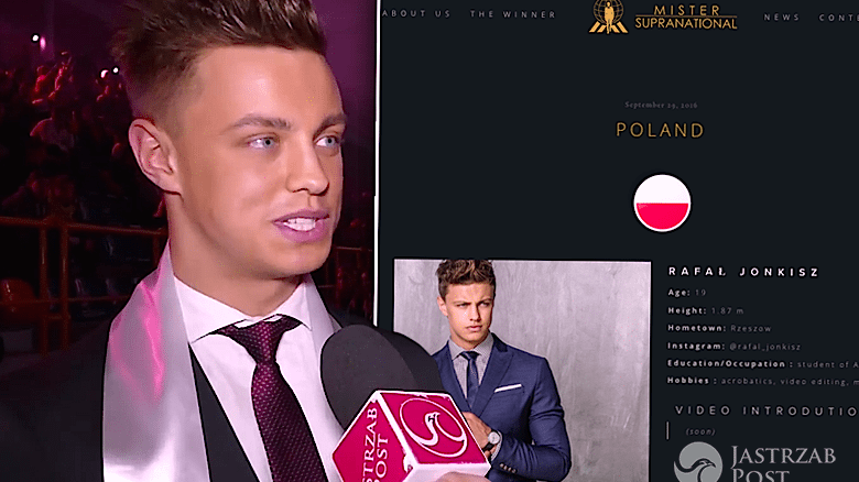 Rafał Jonkisz o Mister Supranational 2016