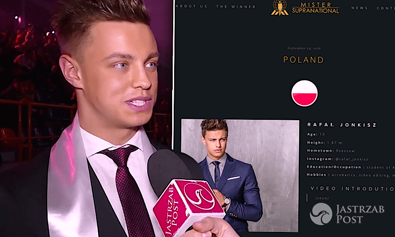 Rafał Jonkisz o Mister Supranational 2016