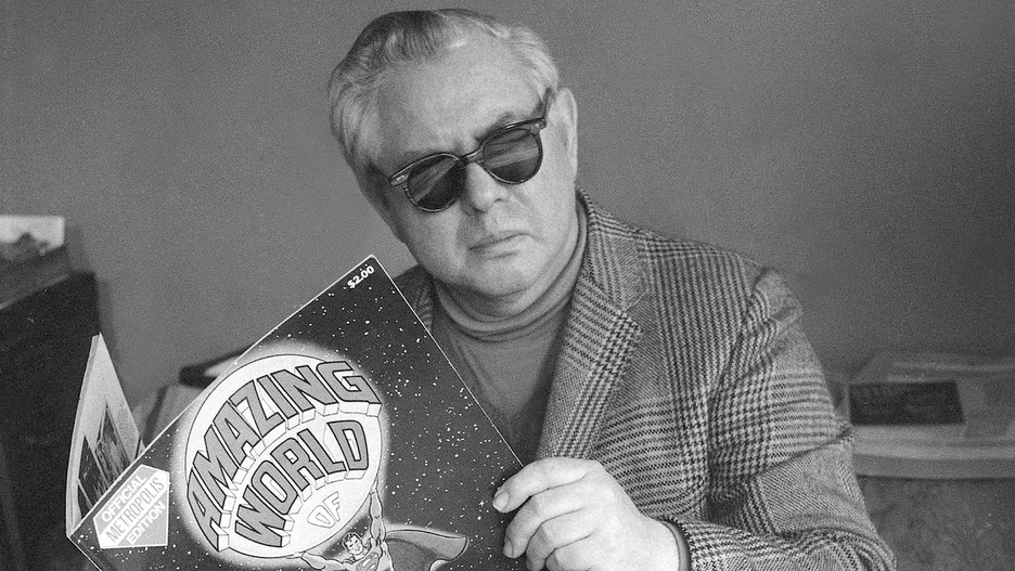 Joe Shuster na zdjęciu z 1975 r.