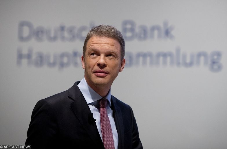 Christian Sewing stoi na czele Deutsche Banku.