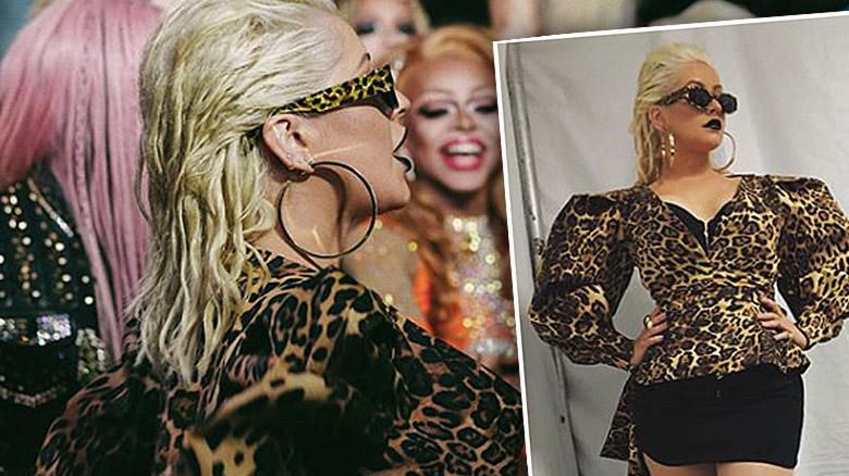 Christina Aguilera w ciuchach polskiej marki