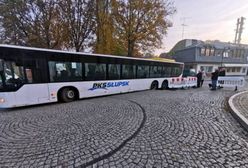 Ustka. Ulica zapadła się pod autobusem