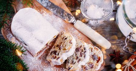 Ciasto wigilijne (christstollen)
