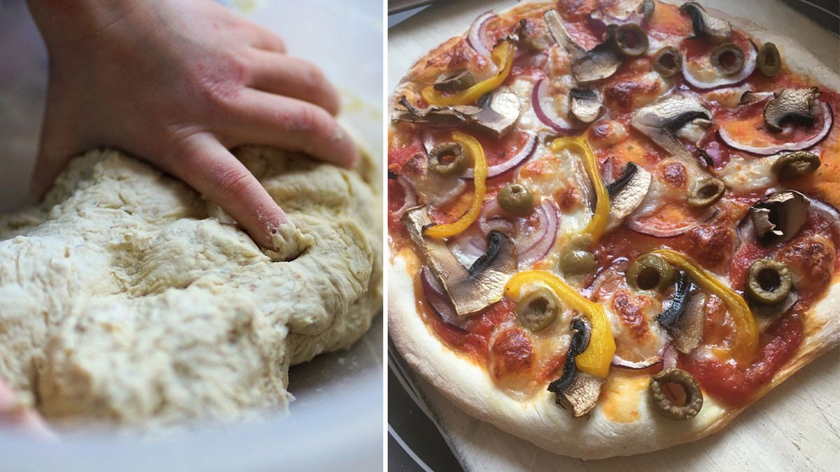 Przepis na pizzę bez drożdży