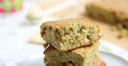 Matcha blondies. Ekspresowe ciacho do kawy
