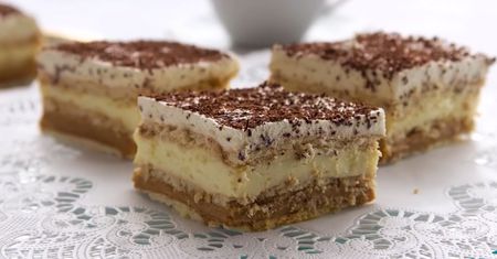 Pyszne i słodkie ciasto bez pieczenia