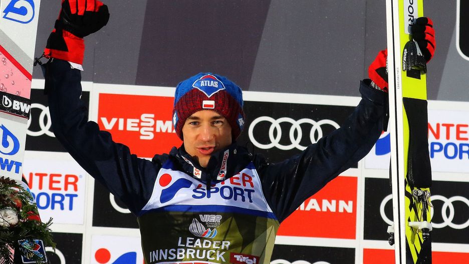 Kamil Stoch po zwycięstwie w Innsbrucku