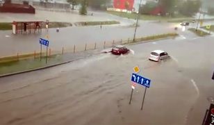 Białystok pod wodą. Zalane ulice i tunele