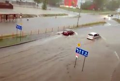 Białystok pod wodą. Zalane ulice i tunele
