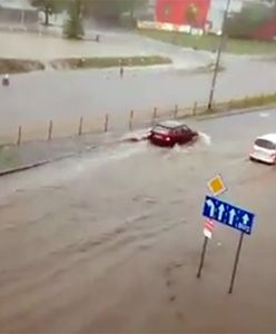 Białystok pod wodą. Zalane ulice i tunele